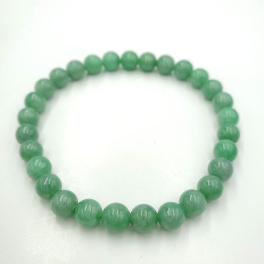 Yingmart SZ22074515 Genuine Green Burmese Type A Jadeite Jade Bracelet, Real Gemstone, Vintage Jewelry, Accessories