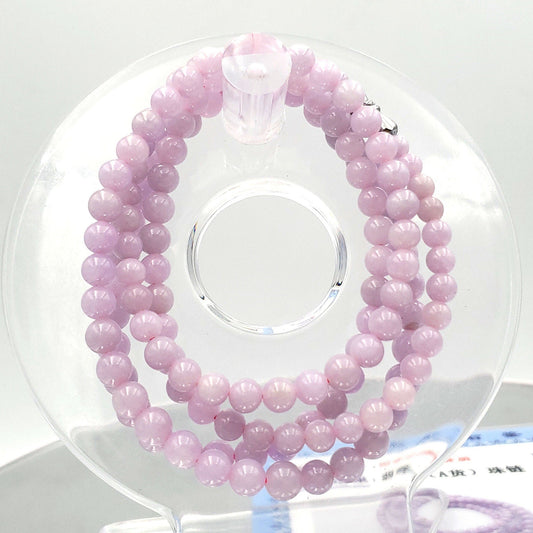 Yingmart Rare Purple Burmese Type A Jadeite Jade Strain, Necklace, Bracelet , Real Gemstone, Vintage Jewelry, Accessories