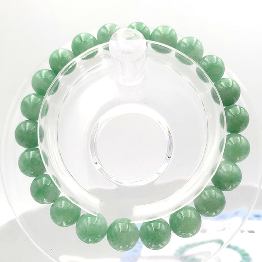 Yingmart Apple Green Burmese Type A Jadeite Jade Bracelet , Vintage Jewelry,Accessories,Real Gemstone, Gift for her