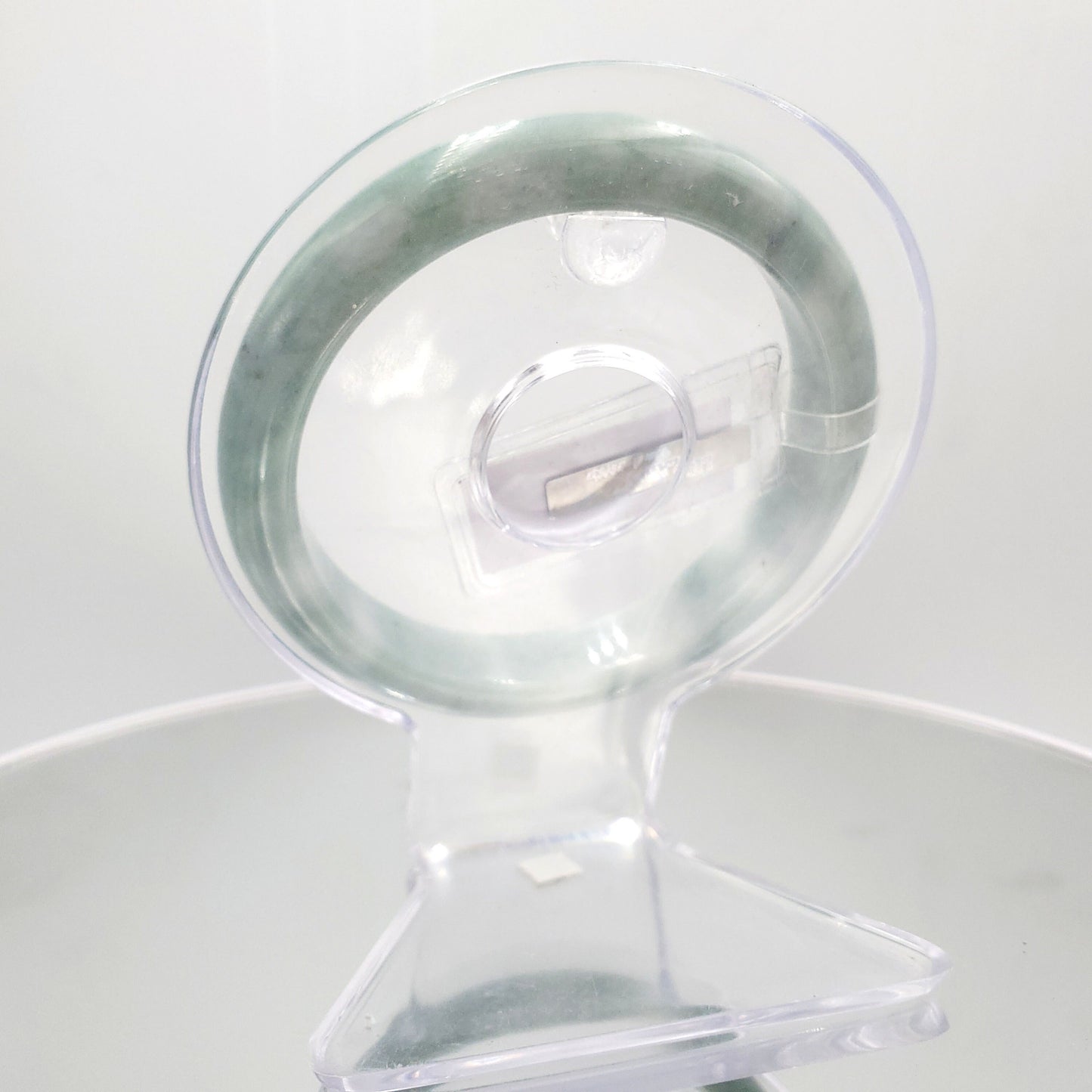 Yingmart 59mm SZ22067491 Certified Grade A Jade Light Green & Green, Genuine Jadeite Bracelet, Vintage Jewelry, jade jewelry, Accessories