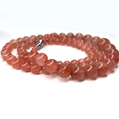 Yingmart Natural Red Agate Bracelets Necklace Chain, Real Gemstone Bracelet, Vintage Jewelry, Accessories Gift for her