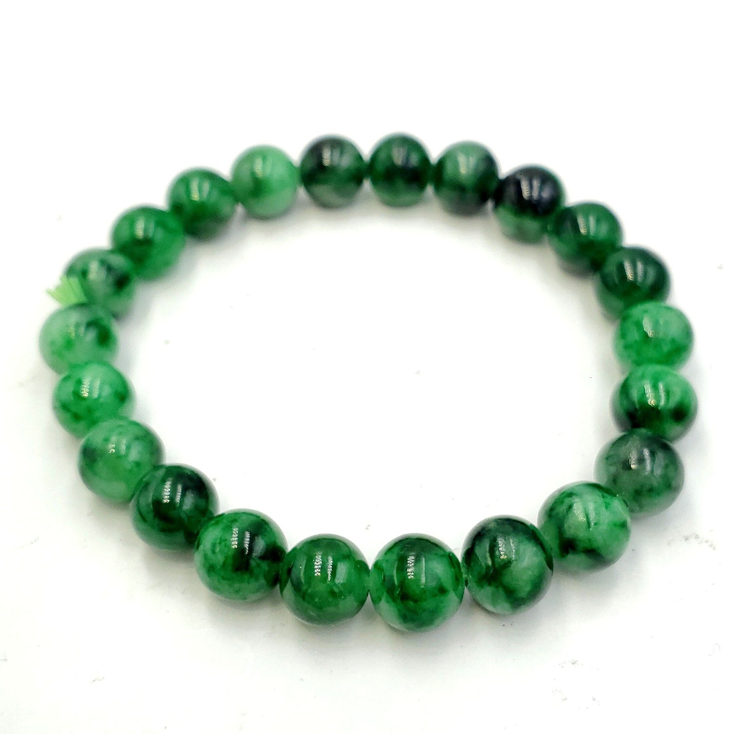 Yingmart Natural Green Jade Jadeite Baracelet, Chain bracelet bead, Jade Gemstones, Real Gemstone Bracelet, Gift for her