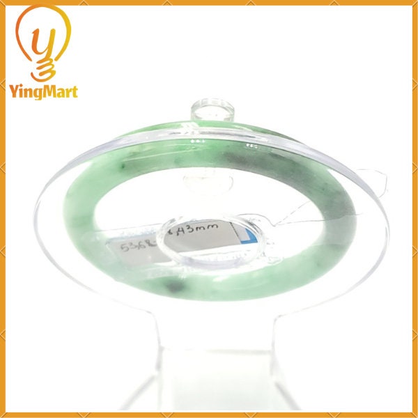 Natural Color Jadeite Jade Bangle 49mm PNJ128722 | Green Black Brown Spot Jade Bracelet for Men, Women,Grandma,Sister | Mothers day gift