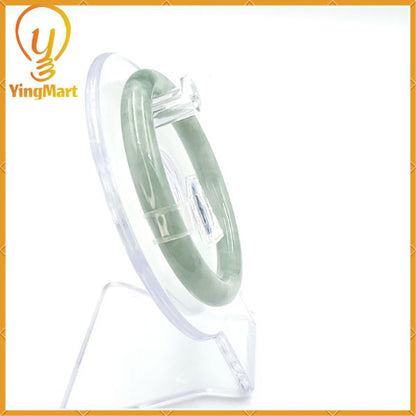 53mm Certified Natural Color Jadeite Jade Bangle | Men Women Grandma Jade Bracelet,Gift for Sister & Mom 220833