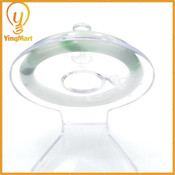 YingCollection 55mm PNJ220842  Certified Natural Color Green With Black Brown Spot Jadeite Jade Bangle Bracelet, Real Gemstone, Jewelry