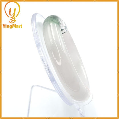 YingCollection 59mm PNJ222563 Certified Natural Color Green With Black Brown Spot Jadeite Jade Bangle Bracelet, Real Gemstone, Jewelry