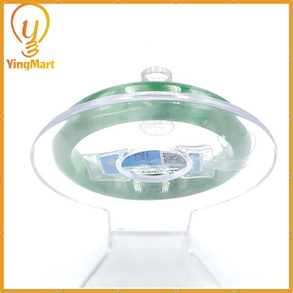 Jade Bangle 54mm PNJ202634 Certified | Yingmart Natural Color Green White to Green, Light Grey Jadeite Jade Bracelet for Men, Women.
