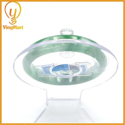 Jade Bangle 54mm PNJ202634 Certified | Yingmart Natural Color Green White to Green, Light Grey Jadeite Jade Bracelet for Men, Women.