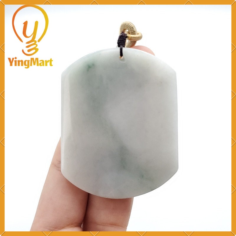Yingmart 100% Natural Jade Pendant Burmese Myanmar Genuine Jadeite Real Jade Grade A Type A