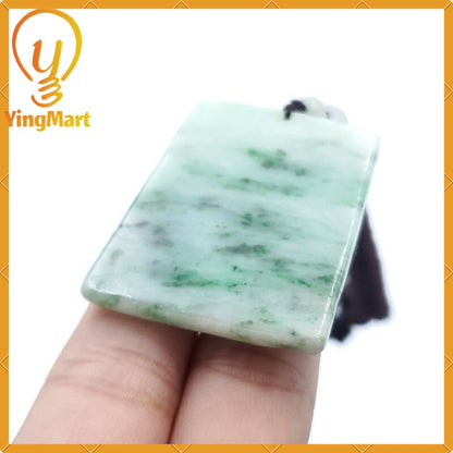 Yingmart Myanmar Grade A 100% Jadeite Jade Burmese Pendant Genuine Jadeite Real Jade Type A Hand Carved