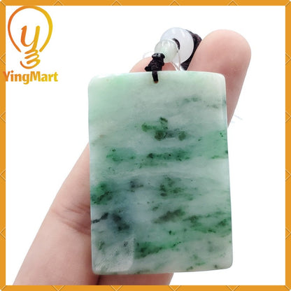 Yingmart Myanmar Grade A 100% Jadeite Jade Burmese Pendant Genuine Jadeite Real Jade Type A Hand Carved