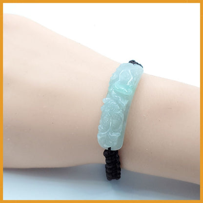 Yingmart Genuine Jadeite 100% Natural Jade Gold Fish Pendant  Real Jade Type A Grade A Hand Carved