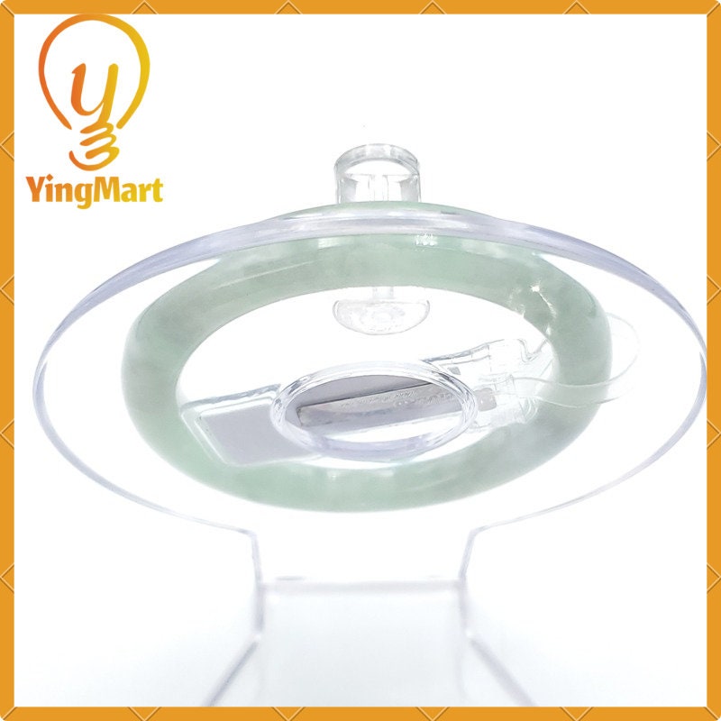 Yingmart 53mm LIULAB Certified Genuine Green Natural Jadeite Jade Thick Bangle Bracelets, Real Gemstone Bracelet, Vintage Jewelry