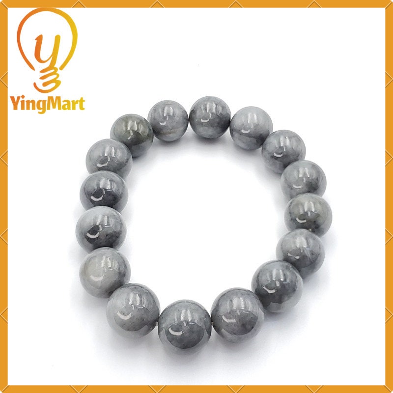 Yingmart  100% Natural Jade  Bracelet Burmese Myanmar Genuine Jadeite Real Jade Grade A Type A
