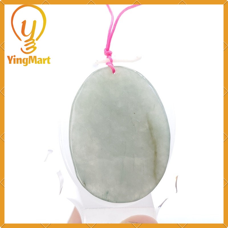 Yingmart Fairy Tale Pendant 100%  Genuine Jadeite Real Jade Type A Grade A Hand Carved