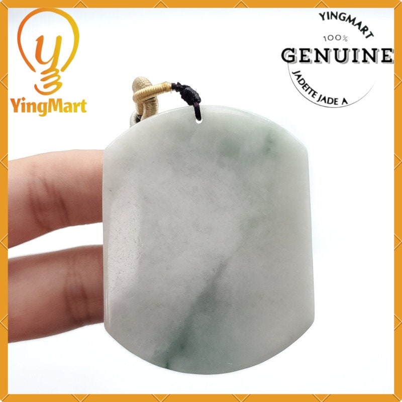 Yingmart 100% Natural Jade Pendant Burmese Myanmar Genuine Jadeite Real Jade Grade A Type A