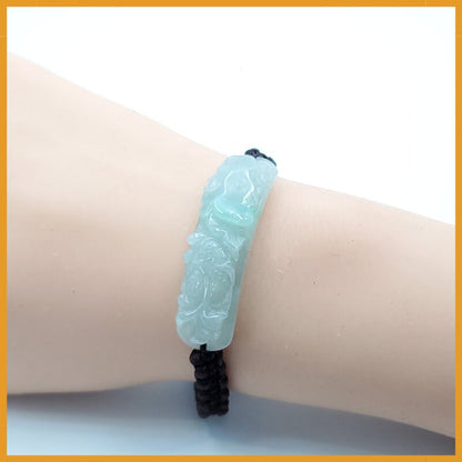 Yingmart Genuine Jadeite 100% Natural Jade Gold Fish Pendant  Real Jade Type A Grade A Hand Carved