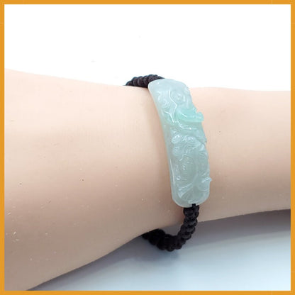 Yingmart Genuine Jadeite 100% Natural Jade Gold Fish Pendant  Real Jade Type A Grade A Hand Carved