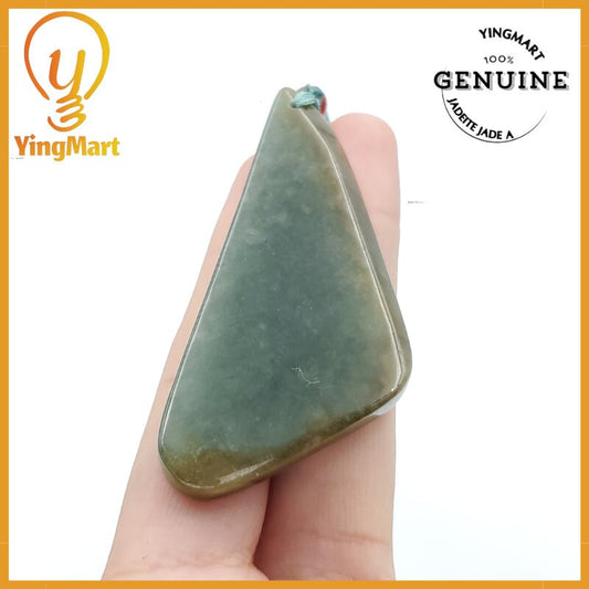 Yingmart Jade Pendant 100% Genuine Jadeite Real Jade Type A Grade A Hand Carved