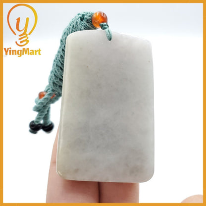 Yingmart Dragon Genuine Jadeite Jade Pendant  Real Jade Type A Grade A Hand Carved