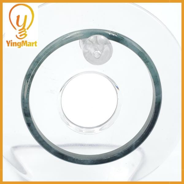 Yingmart 38-46mm Baby Size Green Natural Jadeite Jade Bangle Bracelet, Real Gemstone Bracelet, Vintage Jewelry, Birthday Gift