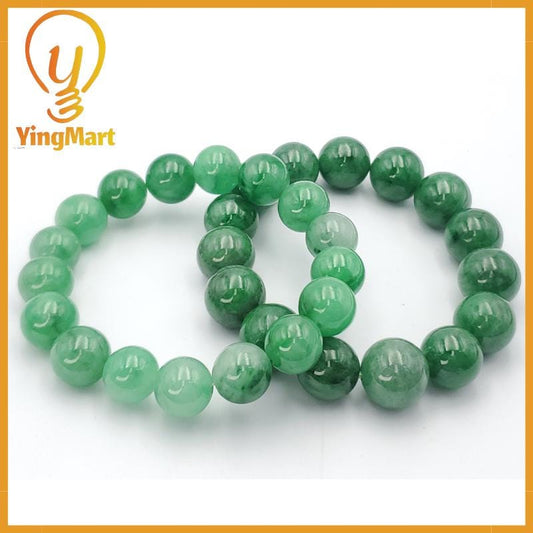 Yingmart Apple Green Burmese Jadeite Jade Bracelet Burmese Type A Jadeite Jade Bracelet,,Vintage Jewelry,Accessories