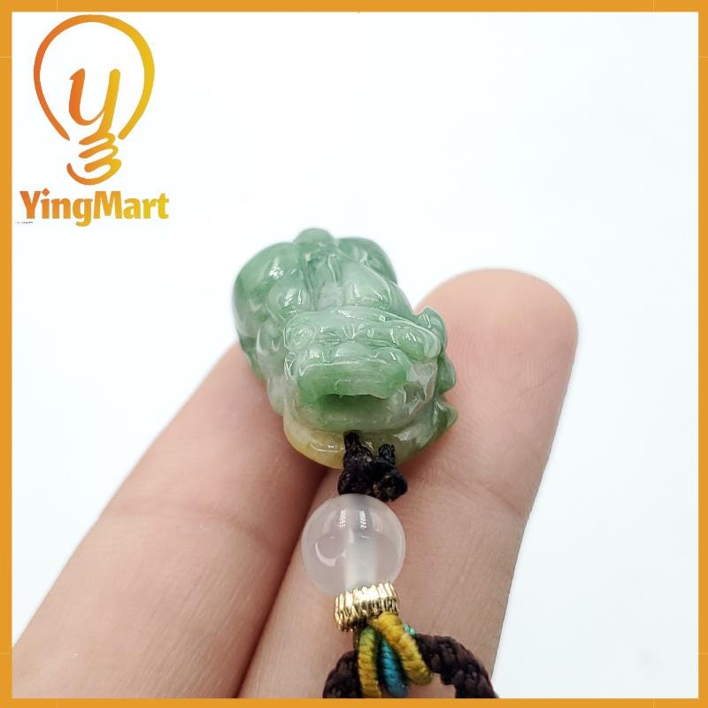 Exquisite Pixiu Pendant Natural Carved Genuine Jadeite Real Jade Grade A Type A, Lucky Pendant, Jade Necklace Pendant, Jewerly Supplies