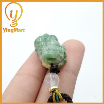 Exquisite Pixiu Pendant Natural Carved Genuine Jadeite Real Jade Grade A Type A, Lucky Pendant, Jade Necklace Pendant, Jewerly Supplies