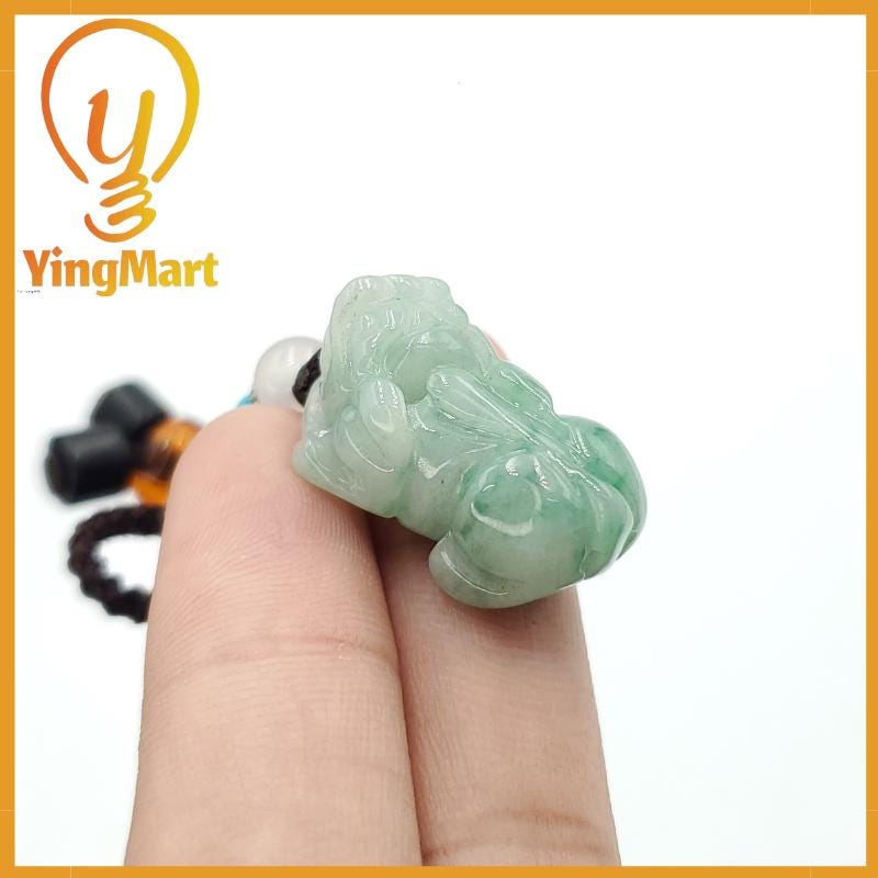Exquisite Pixiu Pendant Natural Carved Genuine Jadeite Real Jade Grade A Type A, Lucky Pendant, Jade Necklace Pendant, Jewerly Supplies