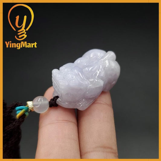 Exquisite Pixiu Pendant Natural Carved Genuine Jadeite Real Jade Grade A Type A, Lucky Pendant, Jade Necklace Pendant, Jewerly Supplies