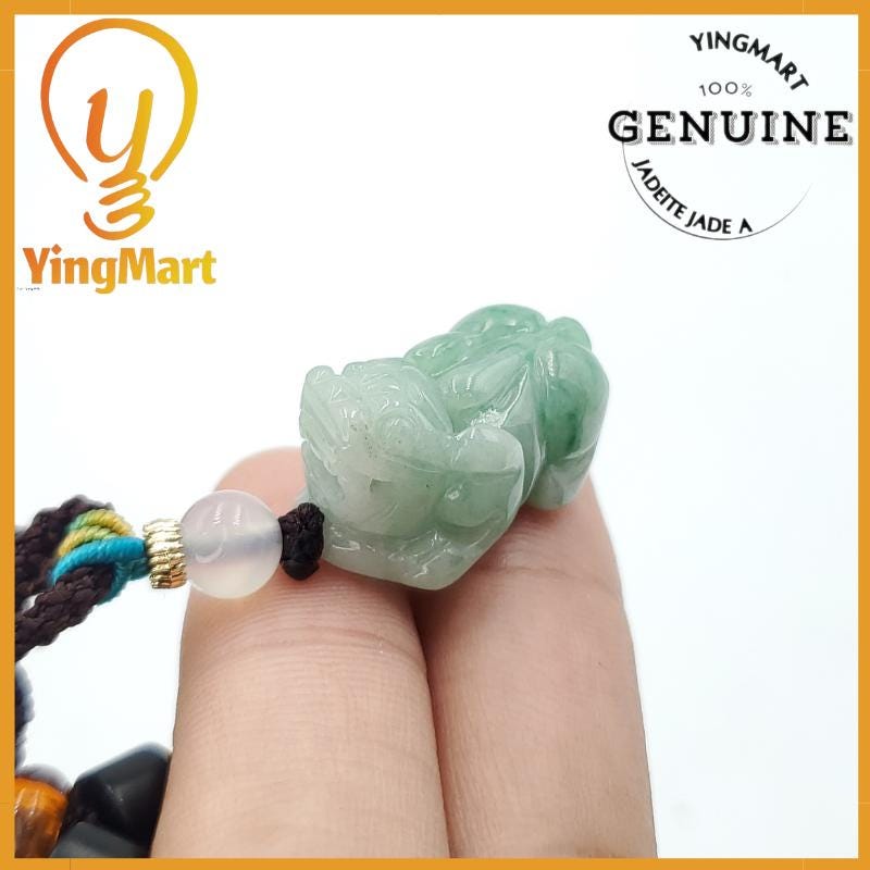 Exquisite Pixiu Pendant Natural Carved Genuine Jadeite Real Jade Grade A Type A, Lucky Pendant, Jade Necklace Pendant, Jewerly Supplies