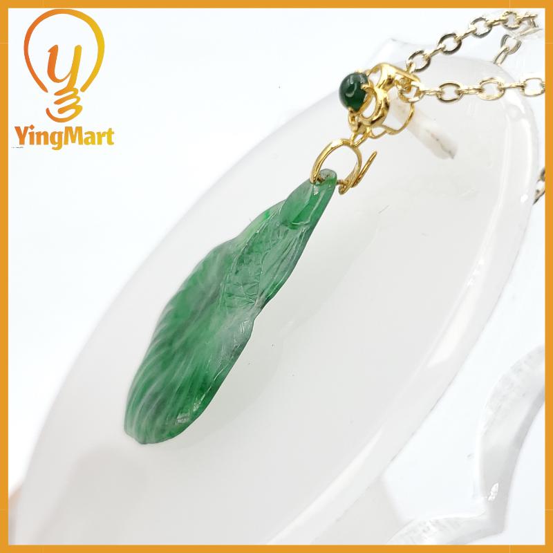 Natural Green Fish Jade Pendant Hand Carved Genuine Jadeite Real Jade Type A Grade A , Lucky Pendant, Jade Necklace Pendant, Jewerly