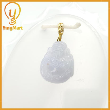 Buddha Jade Pendant 100% Genuine Jadeite Real Jade Type A Grade A Hand Carved, Lucky Pendant, Jade Necklace Pendant, Jewerly Supplies