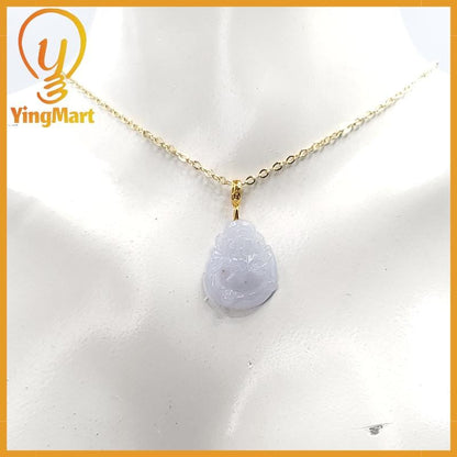 Buddha Jade Pendant 100% Genuine Jadeite Real Jade Type A Grade A Hand Carved, Lucky Pendant, Jade Necklace Pendant, Jewerly Supplies