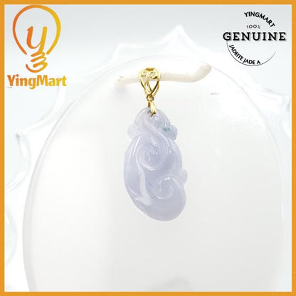 Natural Grade A Jadeite Chinese Ruyi Pendant, Lucky Pendant, Jade Necklace Pendant, Jewerly Supplies,