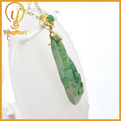 Natural Grade A  Rose Flower Pendant  Genuine Jadeite Real Jade Hand Carved, Lucky Pendant, Jade Necklace Pendant, Jewerly Supplies,