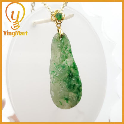 Natural Grade A  Rose Flower Pendant  Genuine Jadeite Real Jade Hand Carved, Lucky Pendant, Jade Necklace Pendant, Jewerly Supplies,