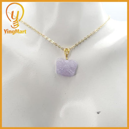 Feng Shui Pi Xiu Pendant  100% Genuine Jadeite Real Jade Type A Grade A Hand Carved,  Lucky Pendant, Jade Necklace Pendant