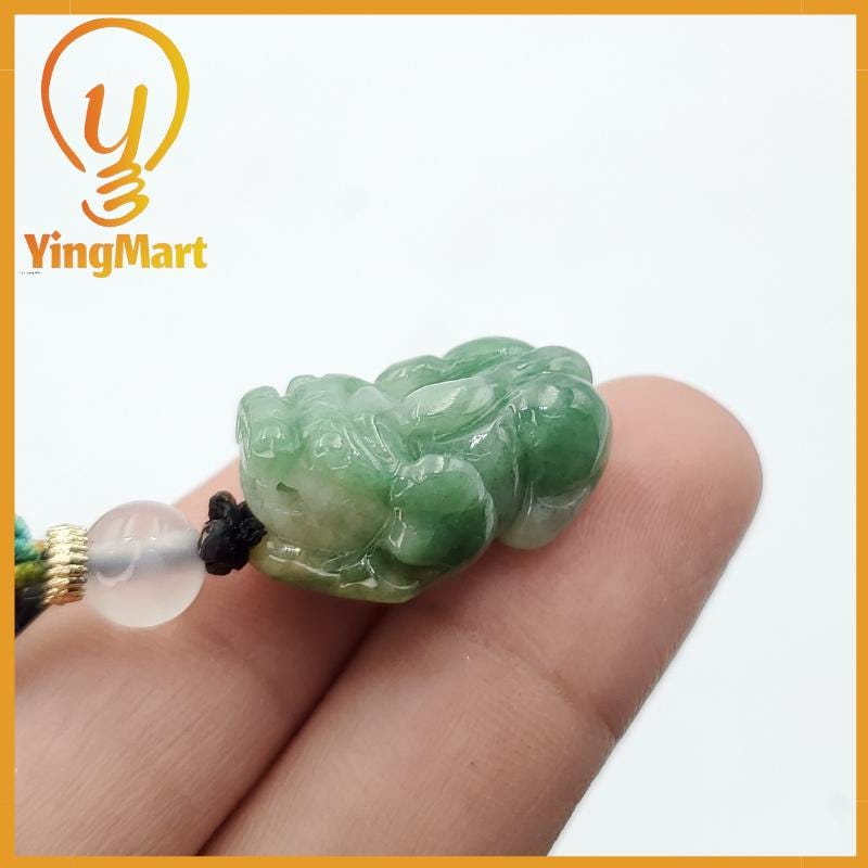 Exquisite Pixiu Pendant Natural Carved Genuine Jadeite Real Jade Grade A Type A, Lucky Pendant, Jade Necklace Pendant, Jewerly Supplies