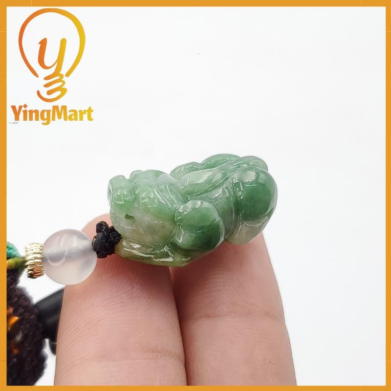 Exquisite Pixiu Pendant Natural Carved Genuine Jadeite Real Jade Grade A Type A, Lucky Pendant, Jade Necklace Pendant, Jewerly Supplies