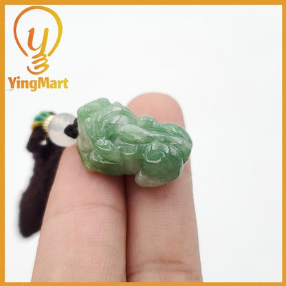 Exquisite Pixiu Pendant Natural Carved Genuine Jadeite Real Jade Grade A Type A, Lucky Pendant, Jade Necklace Pendant, Jewerly Supplies