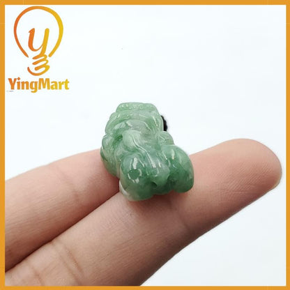 Exquisite Pixiu Pendant Natural Carved Genuine Jadeite Real Jade Grade A Type A, Lucky Pendant, Jade Necklace Pendant, Jewerly Supplies