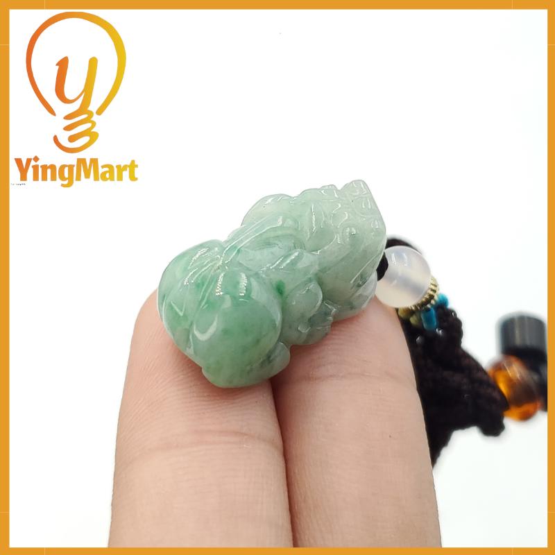 Exquisite Pixiu Pendant Natural Carved Genuine Jadeite Real Jade Grade A Type A, Lucky Pendant, Jade Necklace Pendant, Jewerly Supplies
