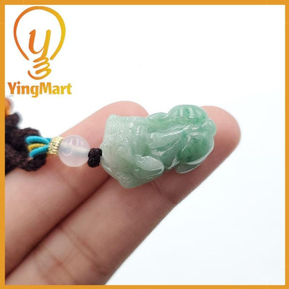 Exquisite Pixiu Pendant Natural Carved Genuine Jadeite Real Jade Grade A Type A, Lucky Pendant, Jade Necklace Pendant, Jewerly Supplies