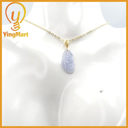 Natural Grade A Jadeite Chinese Ruyi Pendant, Lucky Pendant, Jade Necklace Pendant, Jewerly Supplies,