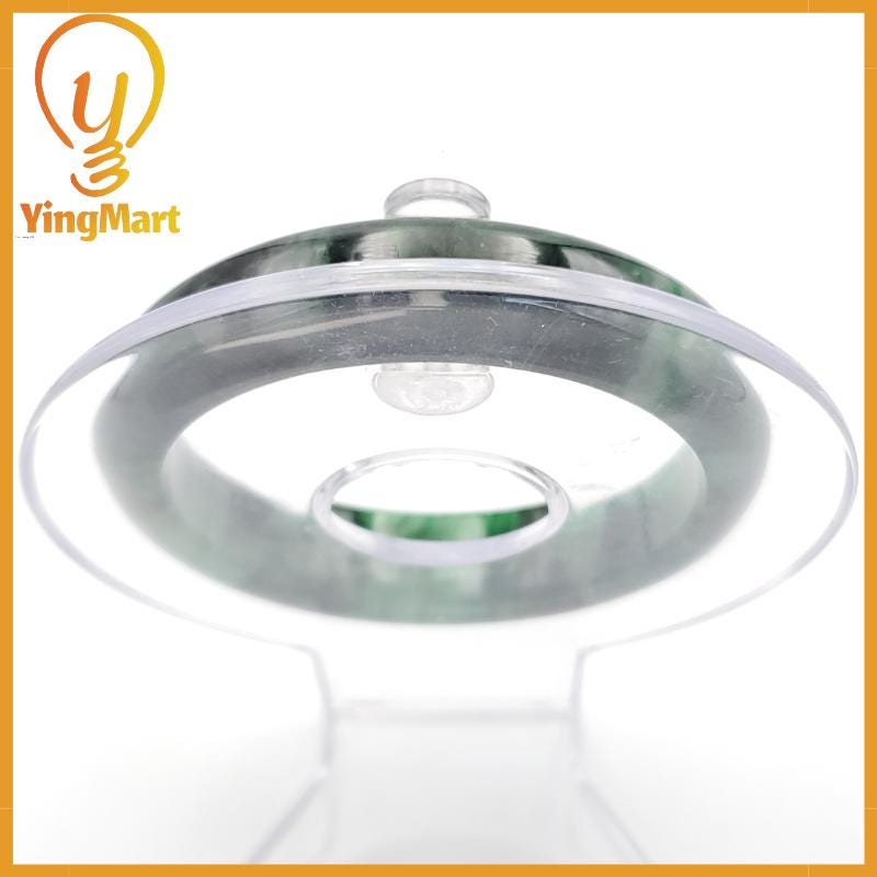YingCollection 53mm PNJ258394 Certified Natural Color Green White To Dark Green, Grey White Jadeite Jade Bangle Bracelet, Real Gemstone