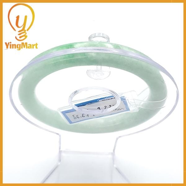Jade Bangle 56mm PNJ250113 Certified | Yingmart Natural Color Green Jade Jadeite Bracelet Elegance for Women, Men, Grandmother, Sister