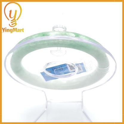 Jade Bangle 56mm PNJ250912 Certified | Yingmart Natural Color Green White Jadeite Jade Bracelet - Elegant for Men, Women, Grandma, Sister