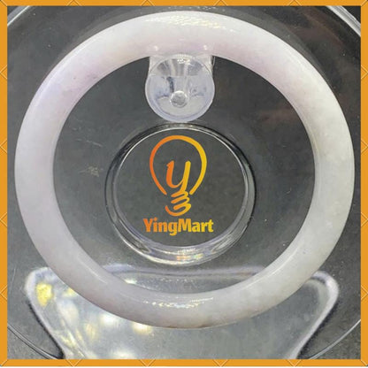 Yingmart 42-43mm Baby Size Natural Jadeite Jade Bangle Bracelet, Real Gemstone Bracelet, Vintage Jewelry, Birthday Gift