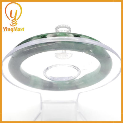 YingCollection 55mm PNJ258388 Certified Natural Color Green White To Dark Green, Grey White Jadeite Jade Bangle Bracelet, Real Gemstone